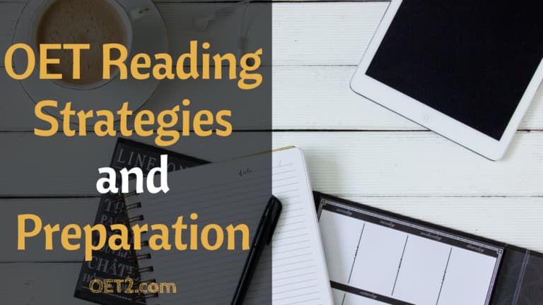 OET Reading Strategies and Preparation