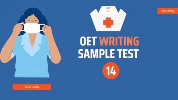 OET writing sample test 14 for nursing